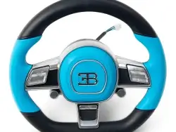 Bugatti Divo Steering Wheel Light Blue 37 Bugatti - Parts